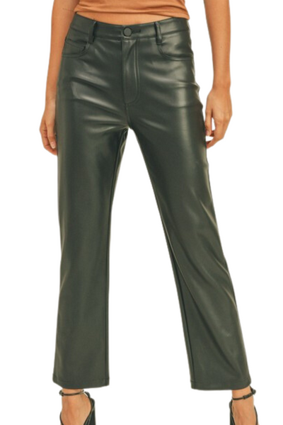 Priya Faux Leather Pants