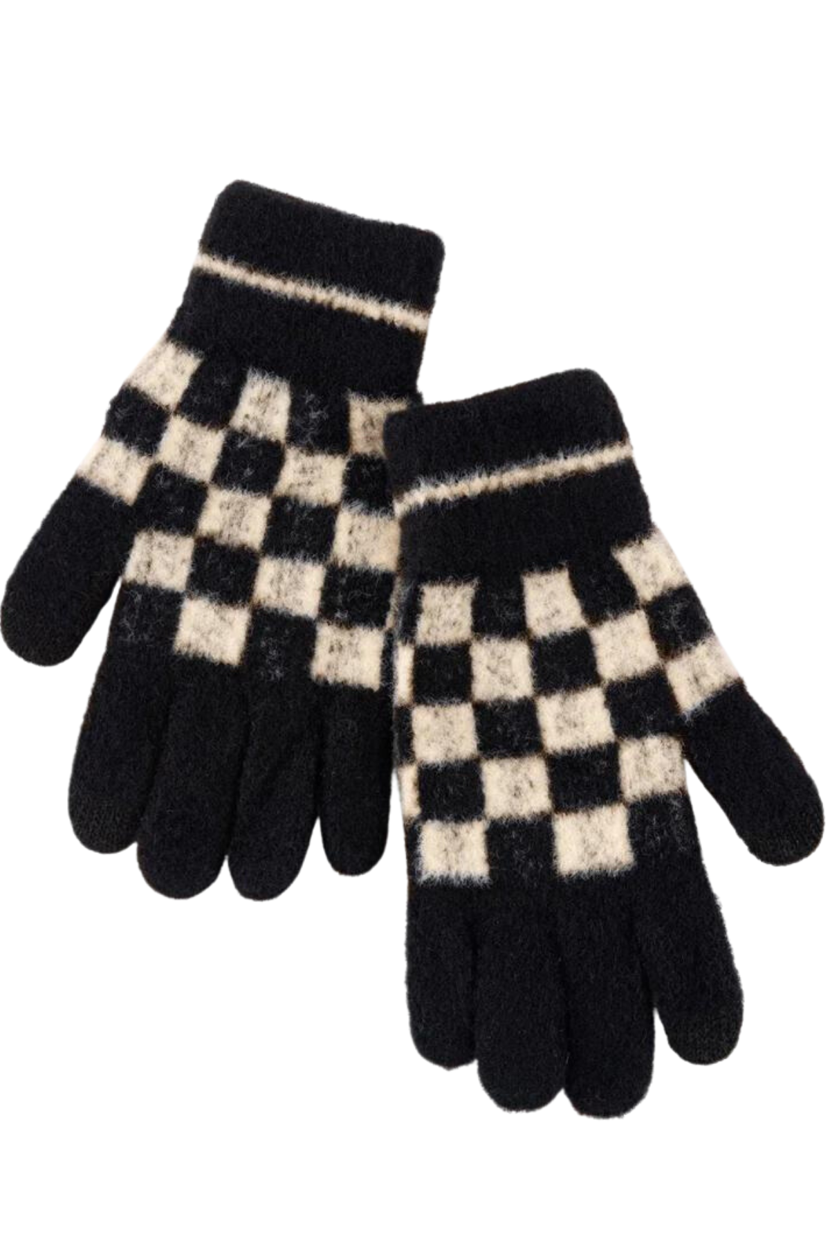 Tanner Checkered Gloves