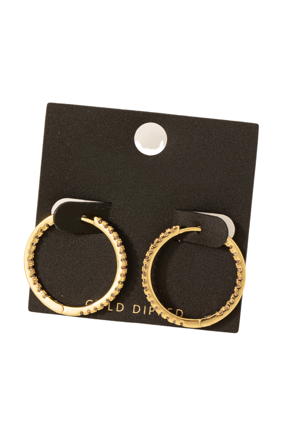 Harper Rhinestone Hoops