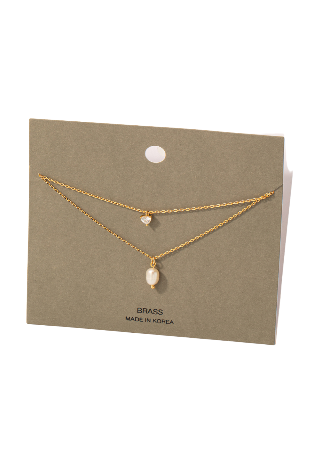 Brielle Pearl Layer Necklace