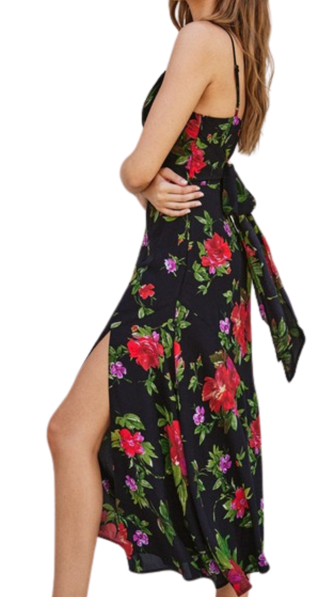 Dahlia Floral Midi Dress