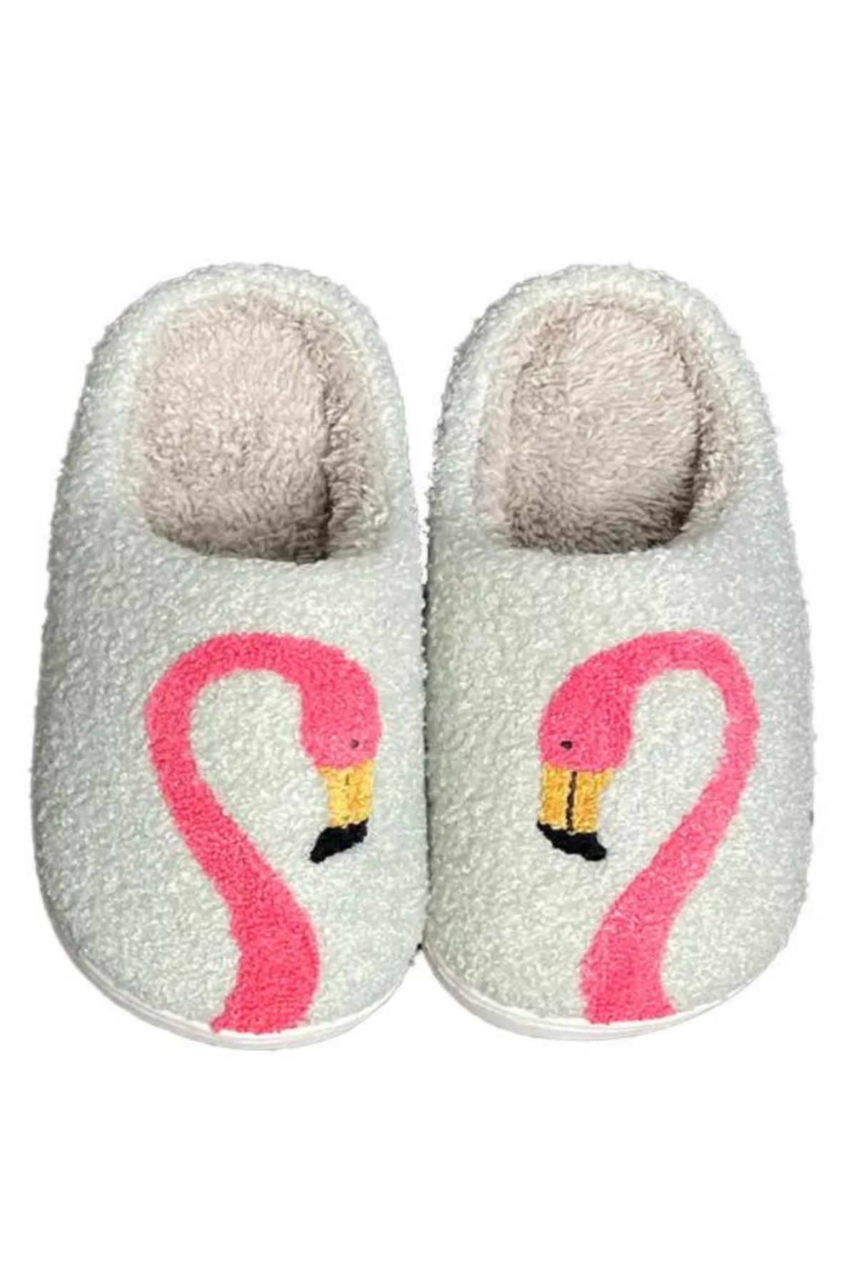 Novelty Slippers - Flamingo