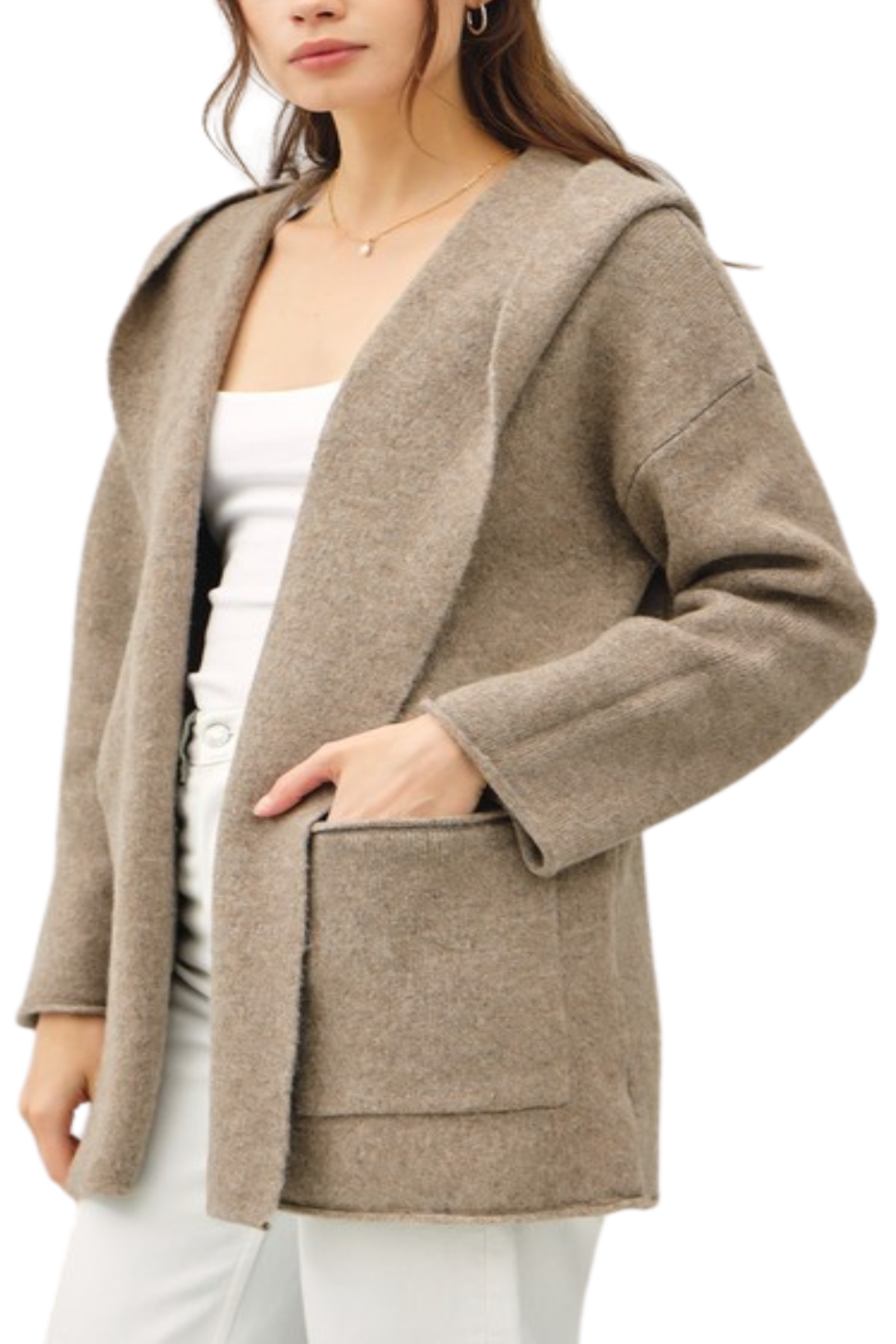 Maura Hooded Cardigan