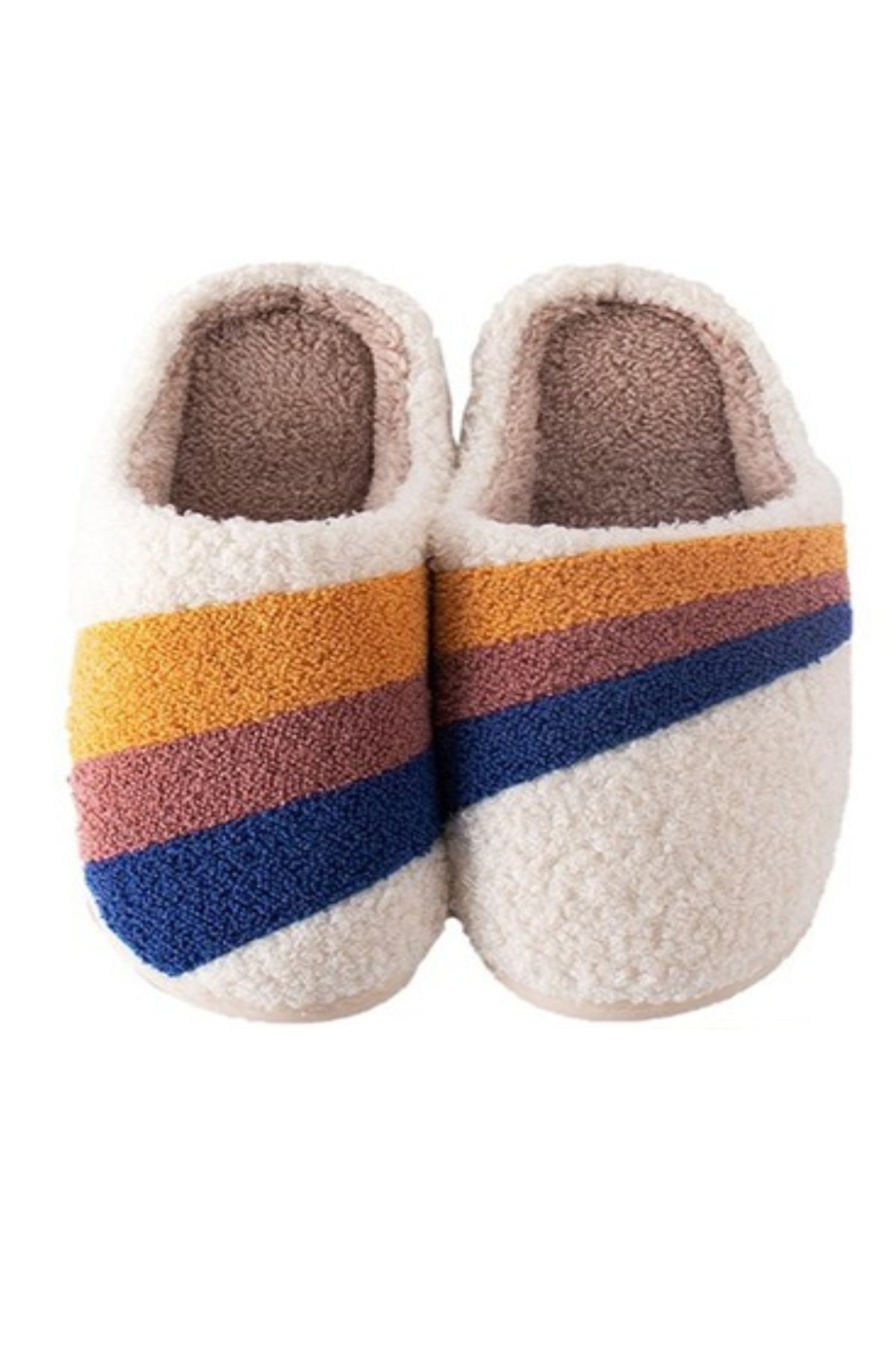 Novelty Slippers - Retro Stripe