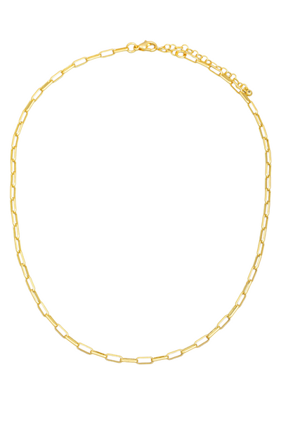 Carrie Oval Chain Link Necklace