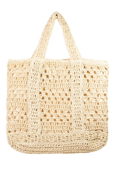 Pippa Crochet Tote Bag