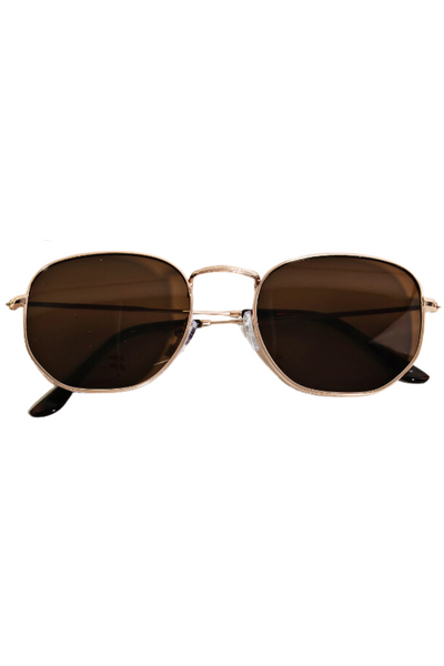 August Metal Frame Sunglasses