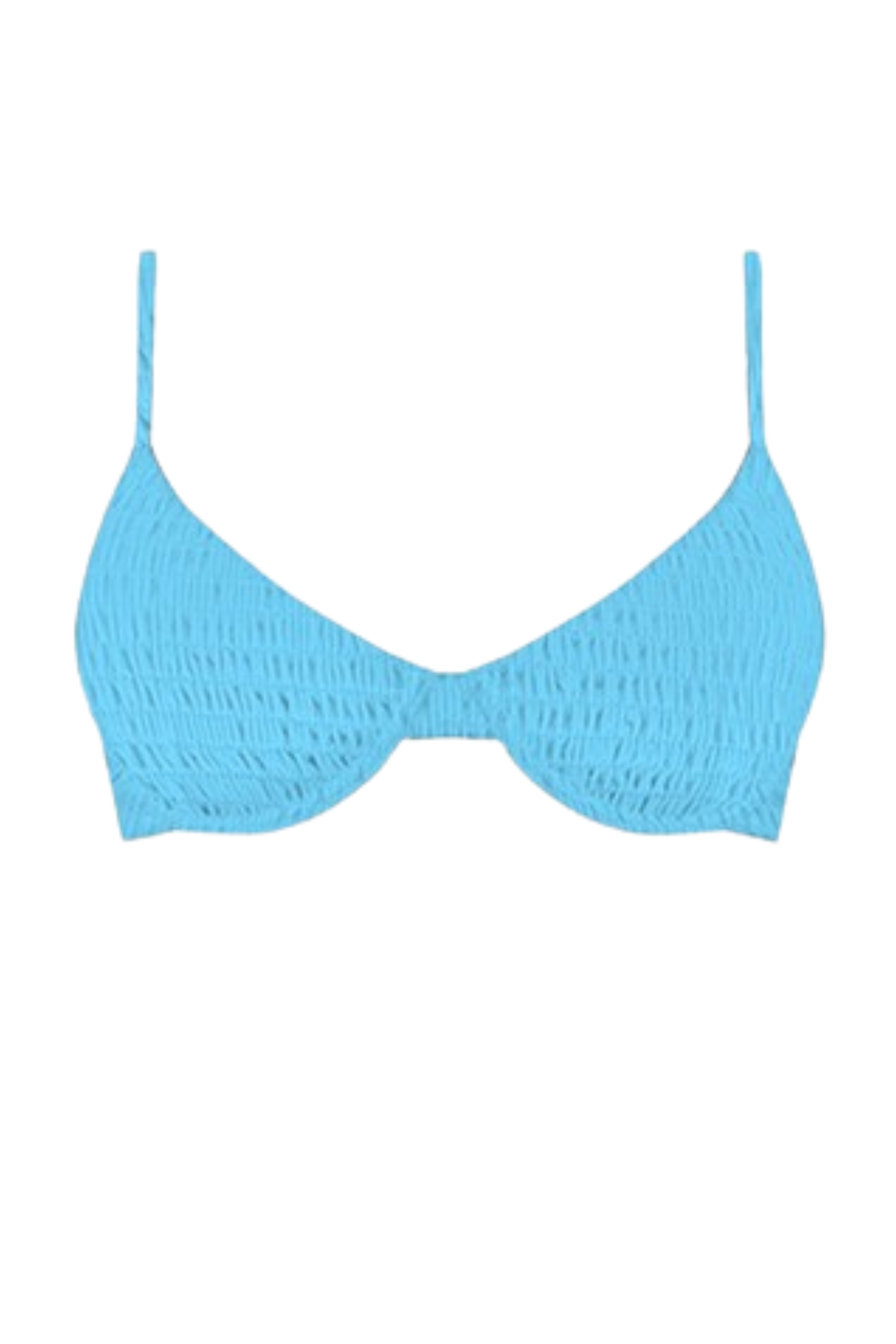 Malta Structured Bikini Top - Blue