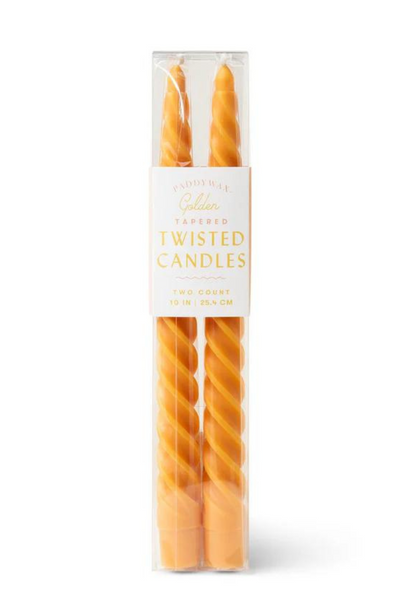 Twisted Taper Candle Set