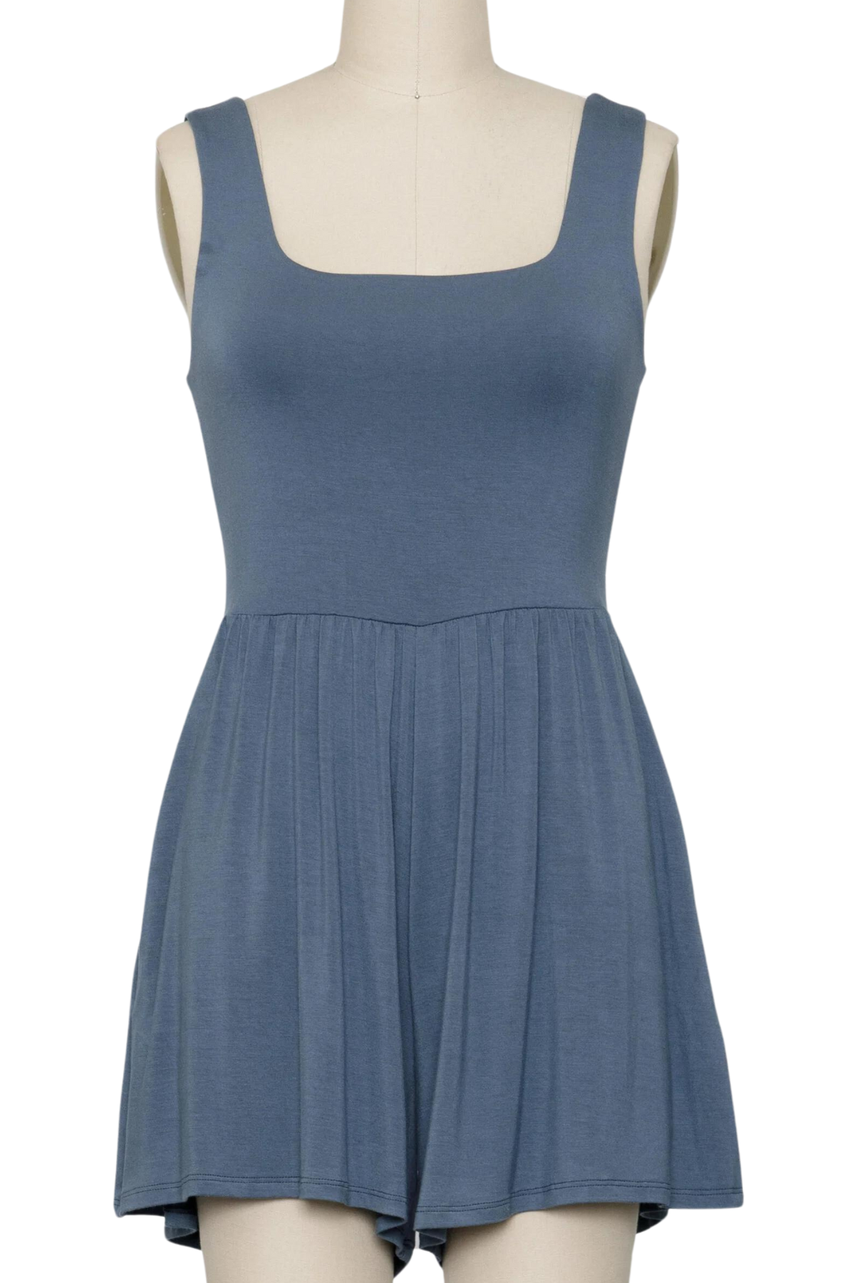 Bekah Comfy Romper - Blue
