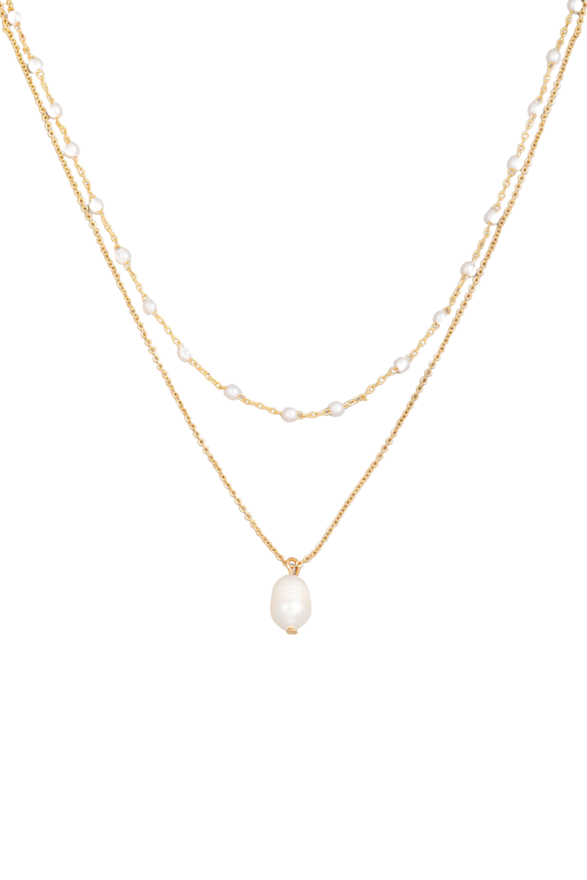 Nora Pearl Layer Necklace