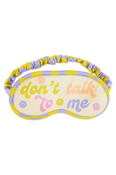 Talking Out Of Turn Sleep Masks