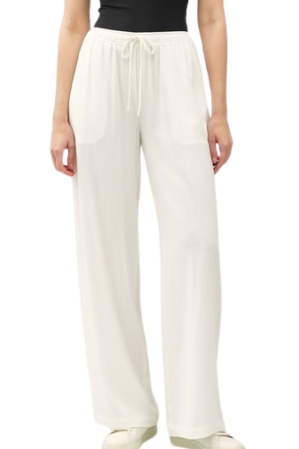 Dani Flowy Pants - Off White