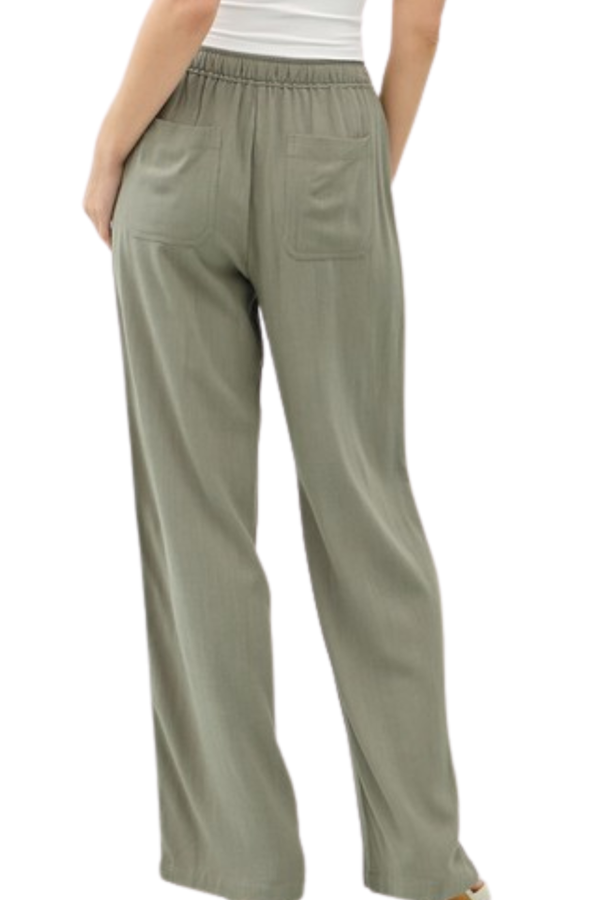 Dani Flowy Pants - Spruce