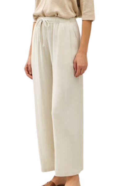 Jessa Cropped Pants - Natural