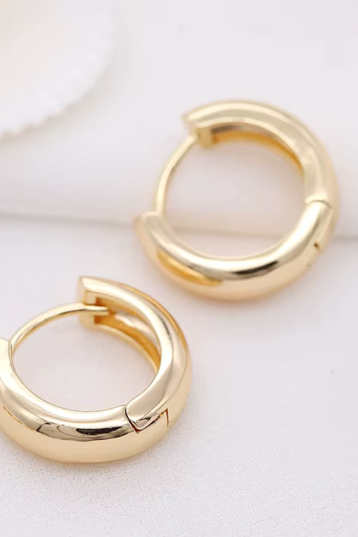 Lyla Latch Hoop Earrings