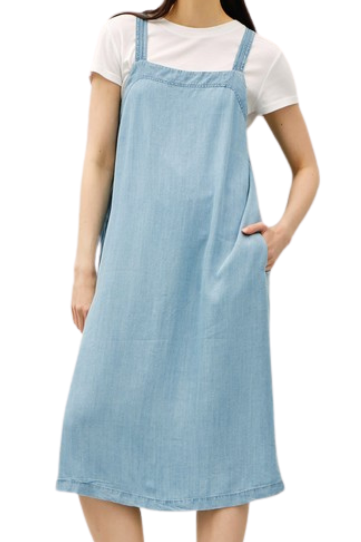 Charla Denim Midi Dress