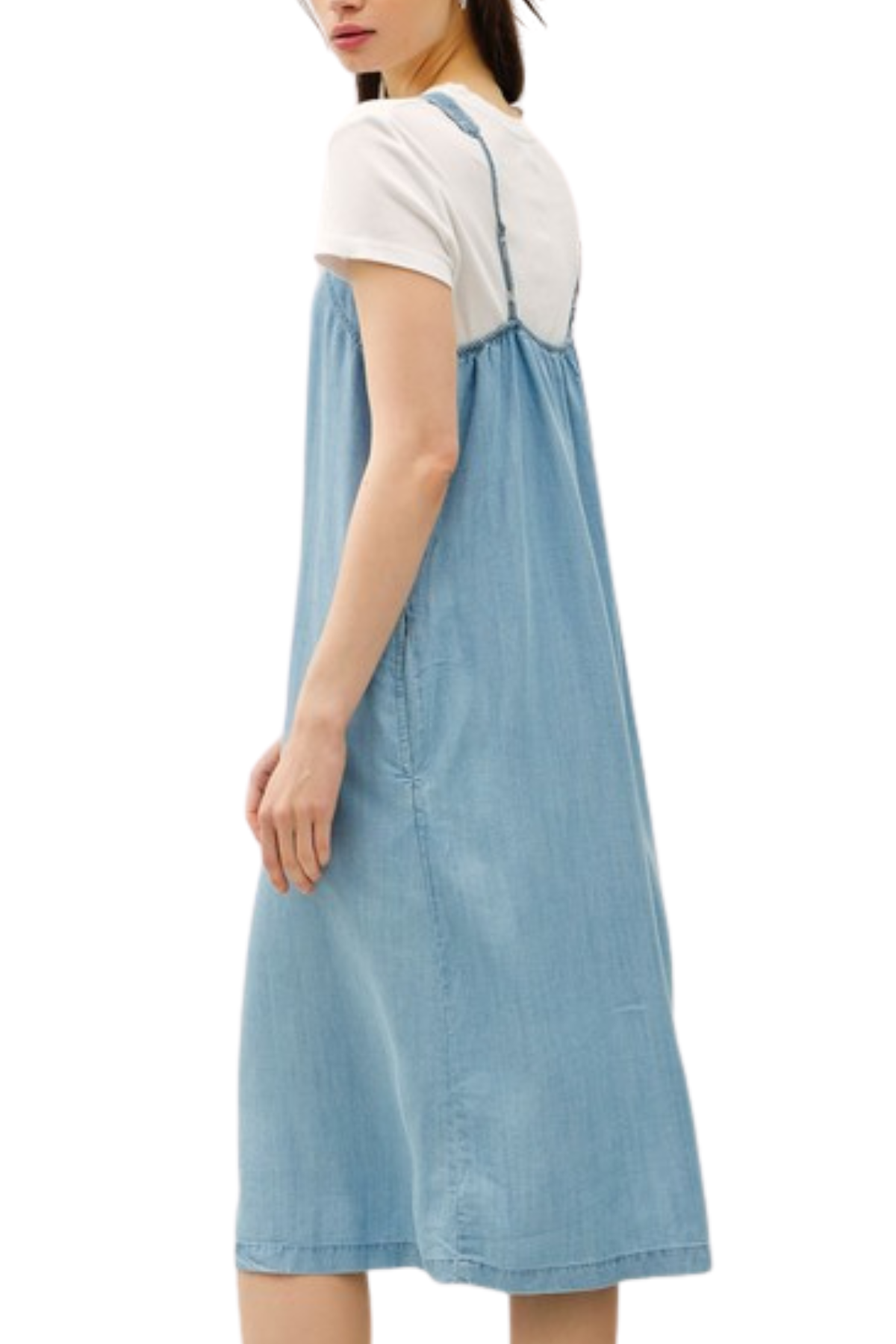 Charla Denim Midi Dress