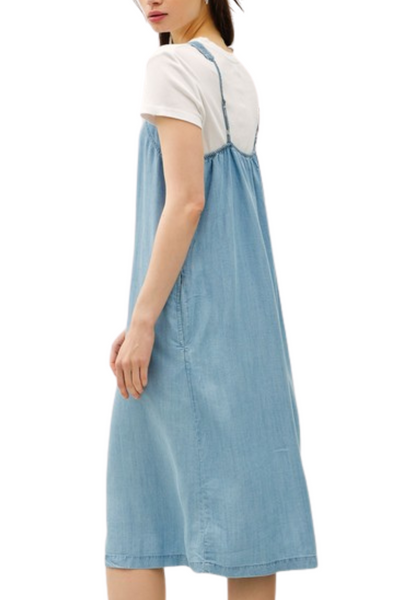 Charla Denim Midi Dress