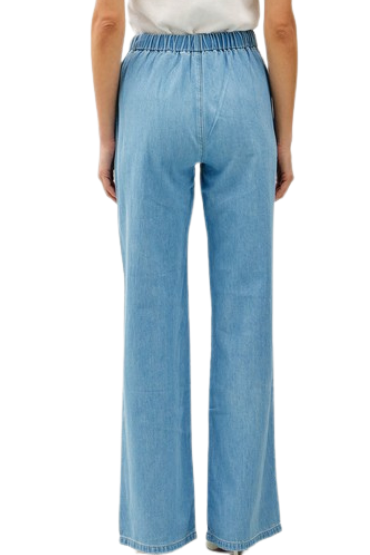 Gina Flowy Denim Pants