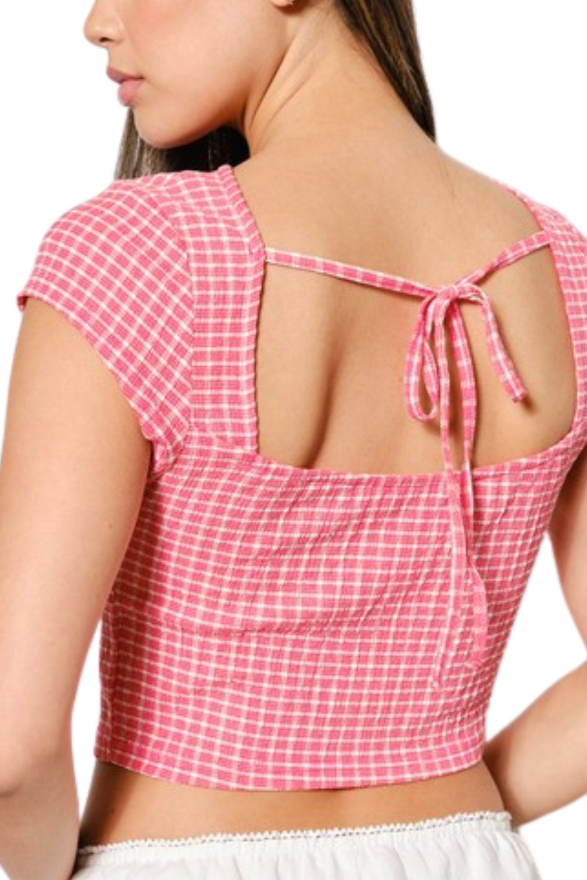 Daphne Gingham Top