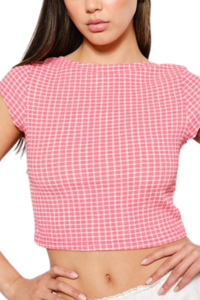 Daphne Gingham Top
