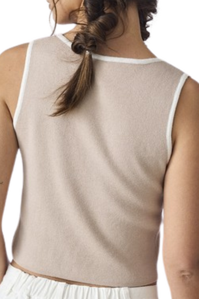 Audrey Front Tie Top
