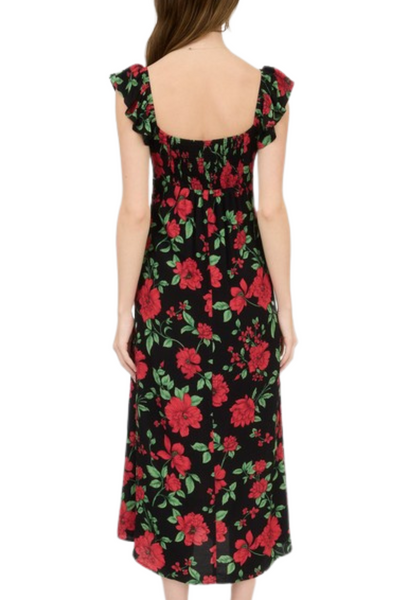 Wren Floral Midi Dress