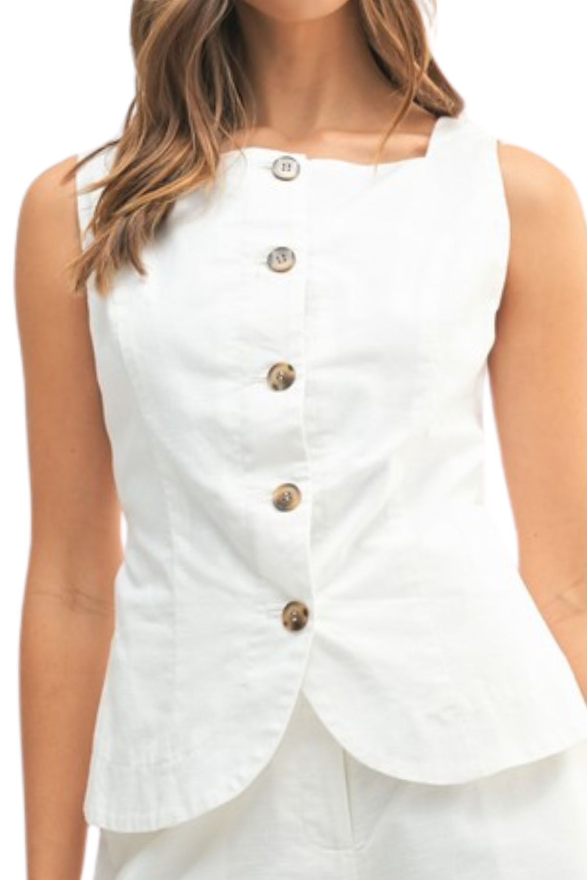 Frankie Square Neck Vest
