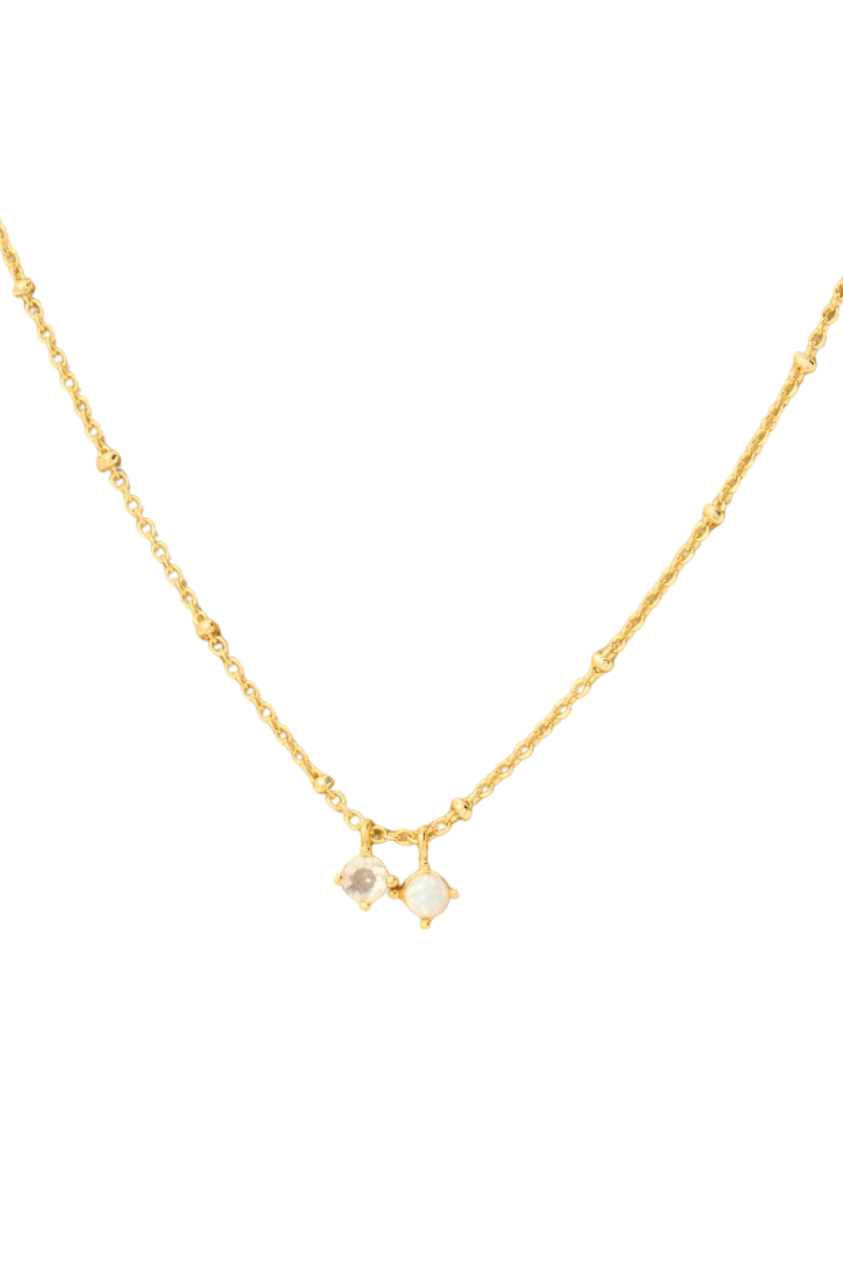 Opal Charm Necklace