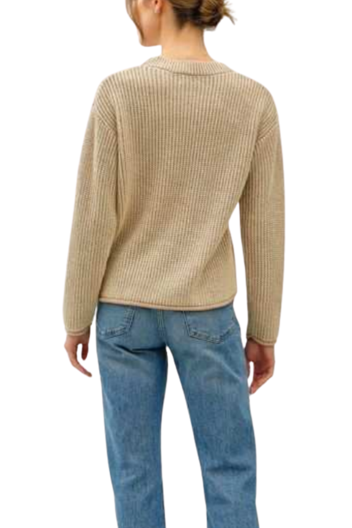 Miranda Washed Sweater - Taupe