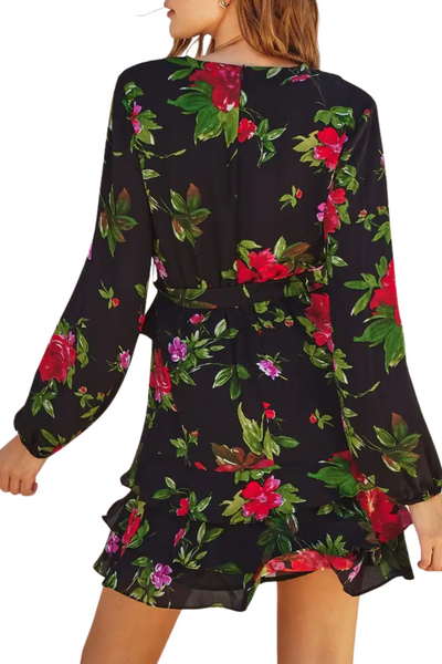 Cyrielle Long Sleeve Mini Dress