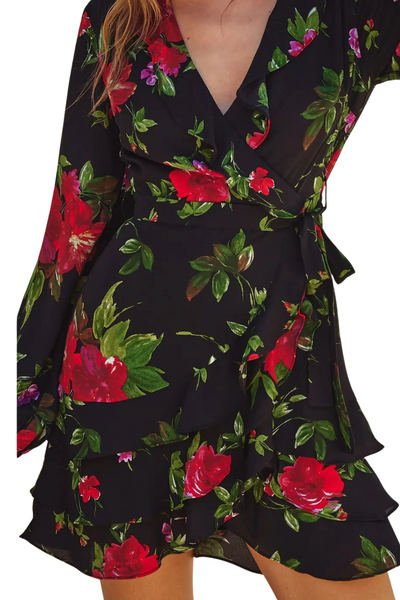 Cyrielle Long Sleeve Mini Dress