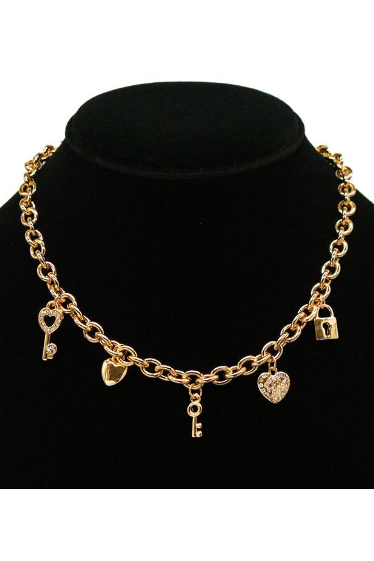 Kenzie Heart & Charm Necklace