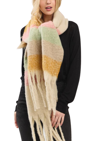 Hazel Fringe Scarf