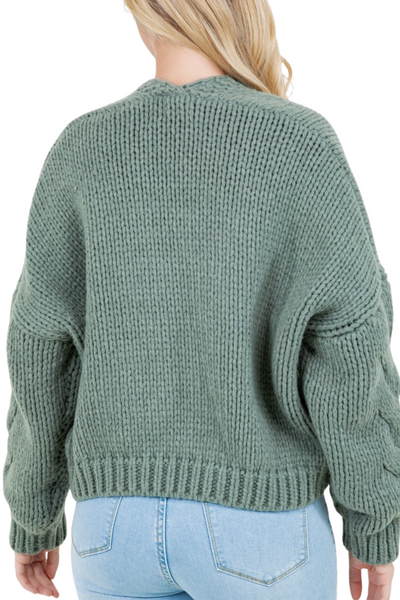Goldie Chunky Knit Cardigan