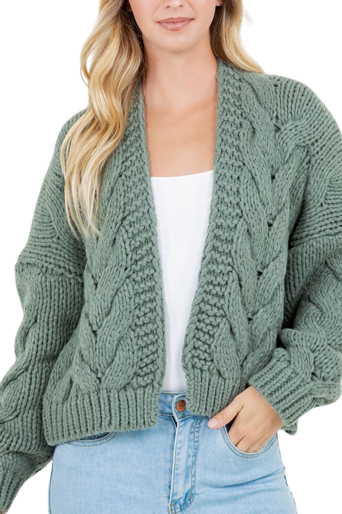 Goldie Chunky Knit Cardigan