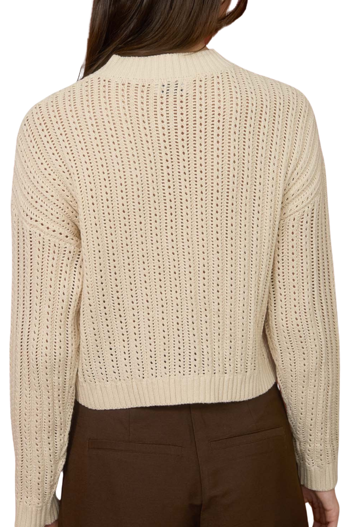 Oaklyn Button Cardigan - Oatmeal