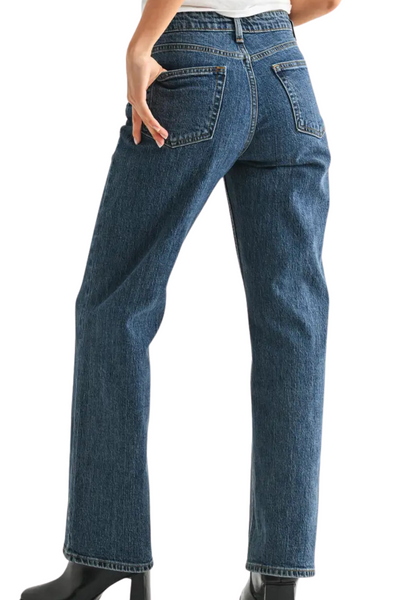 Just Black Retro Straight - Dark Wash