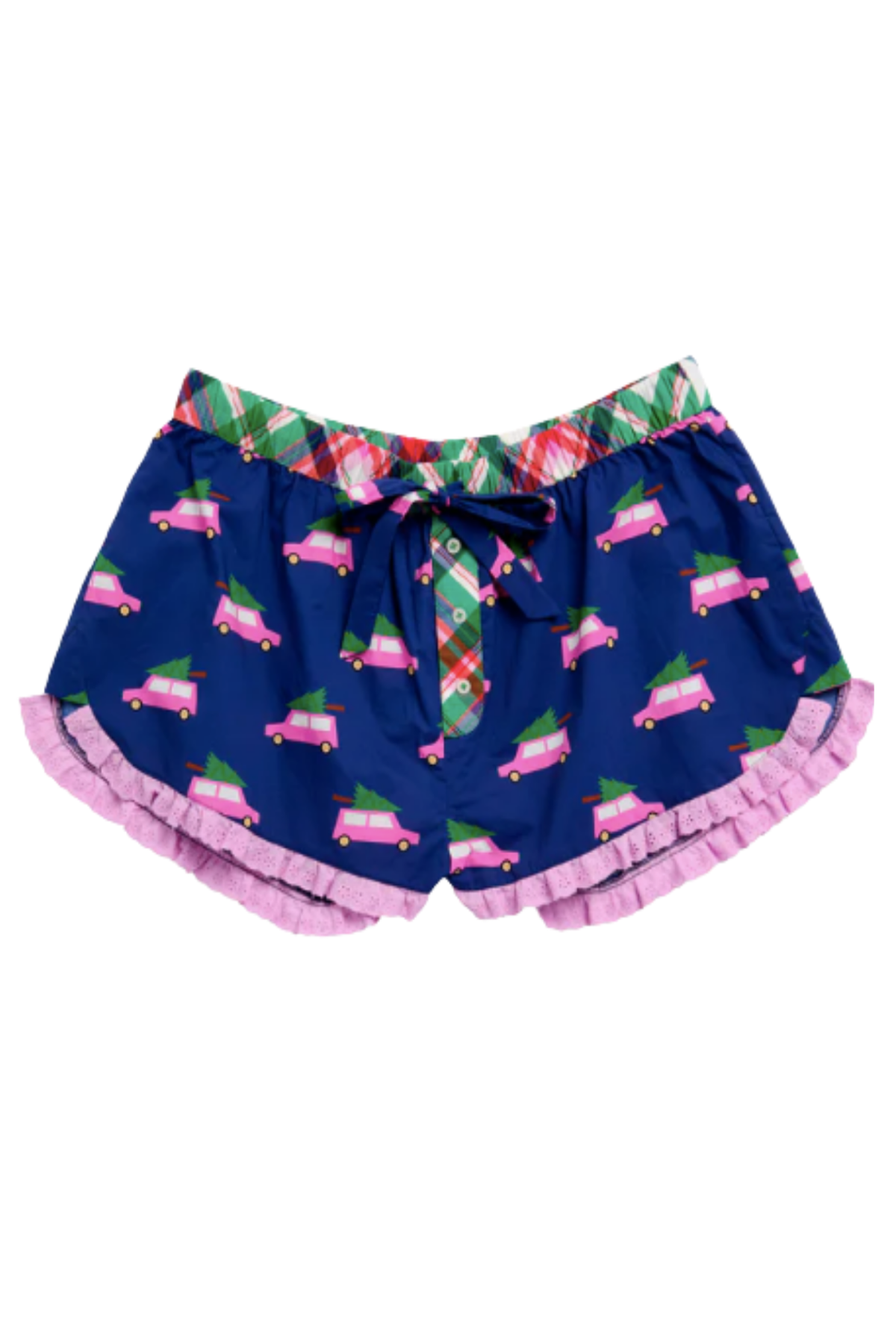 Pink Car Boxer Shorts