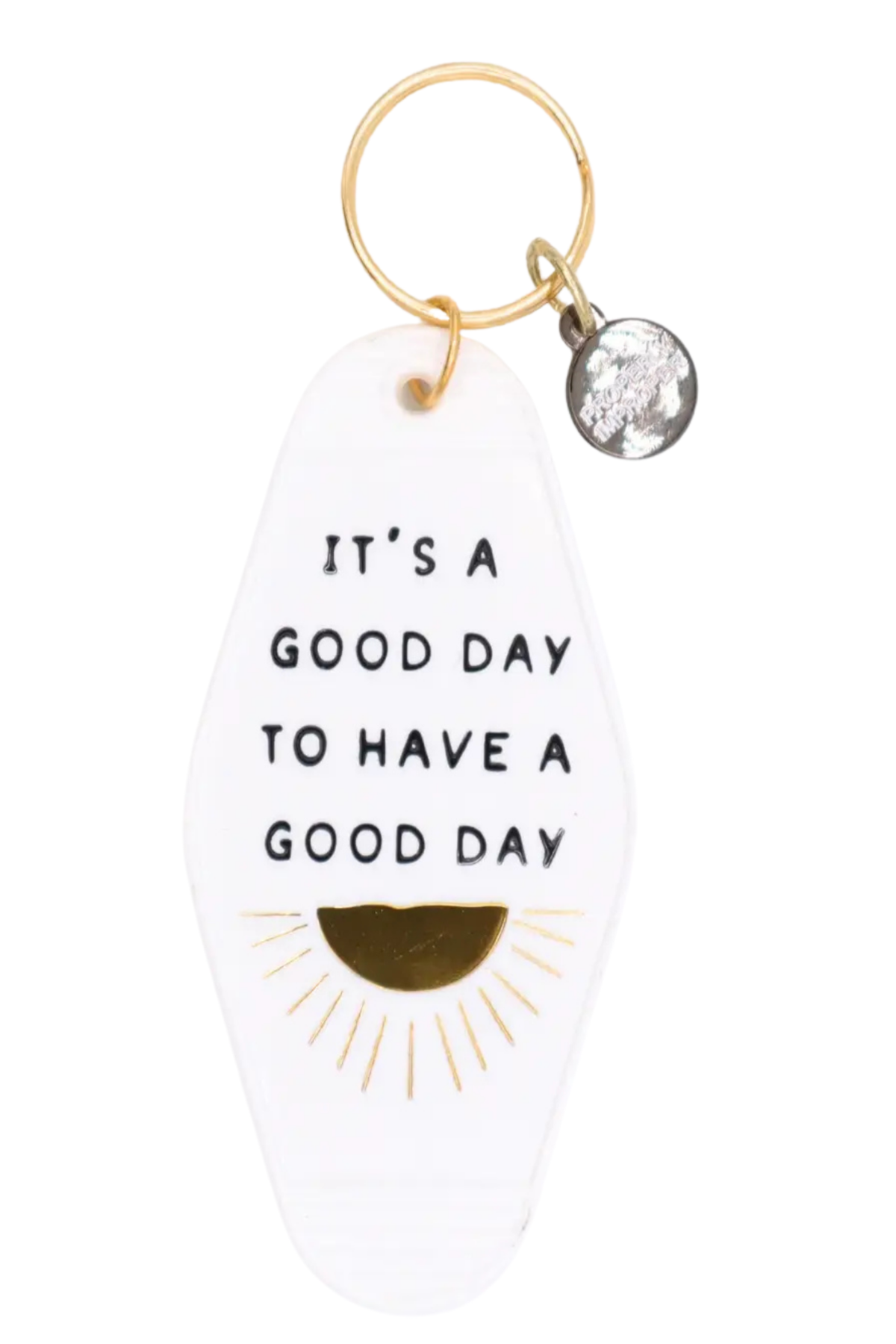 It's A Good Day Printed Keychain