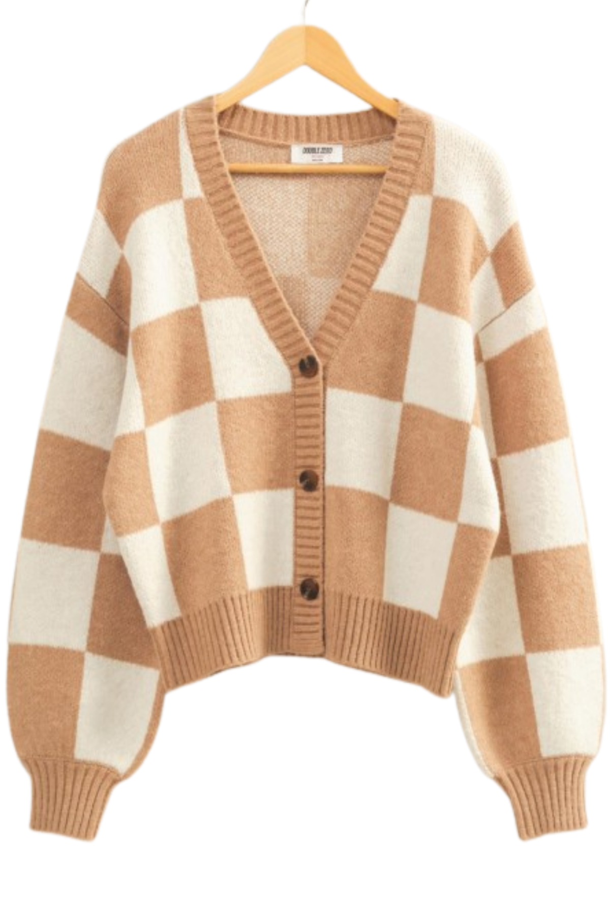 Marlow Checkered Cardigan
