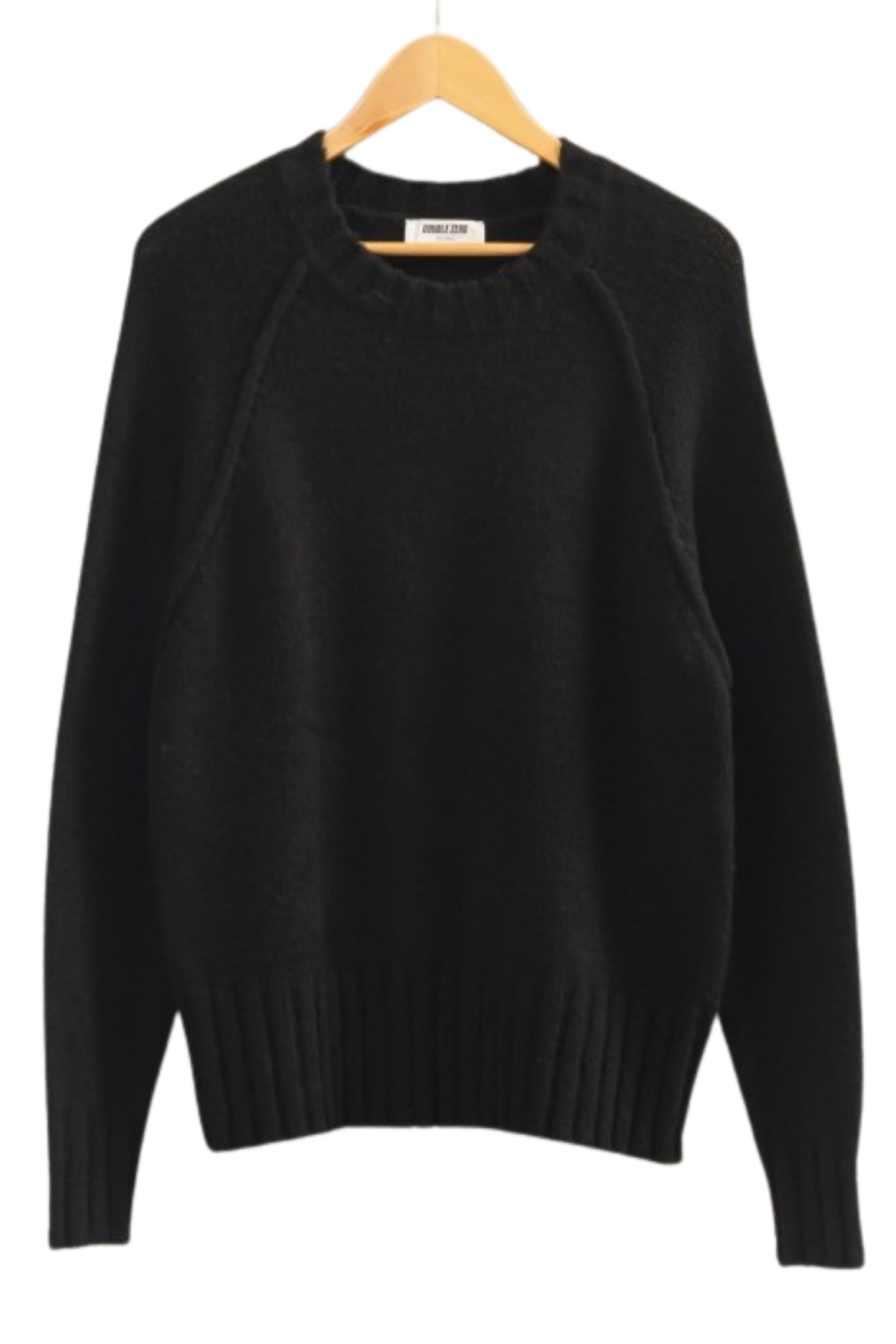 Roma Crew Sweater - Black