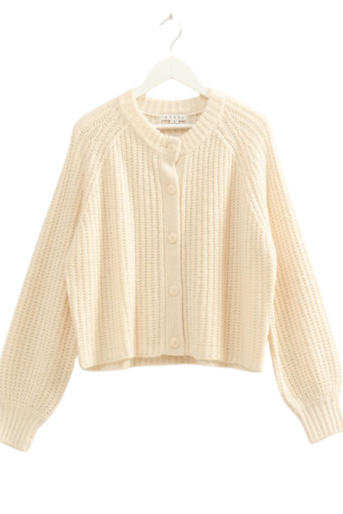 Lulu Chunky Knit Cardigan - Cream