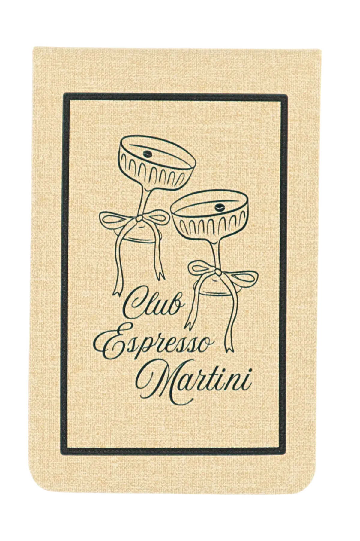 Club Espresso Martini — Leatherette Pocket Journal