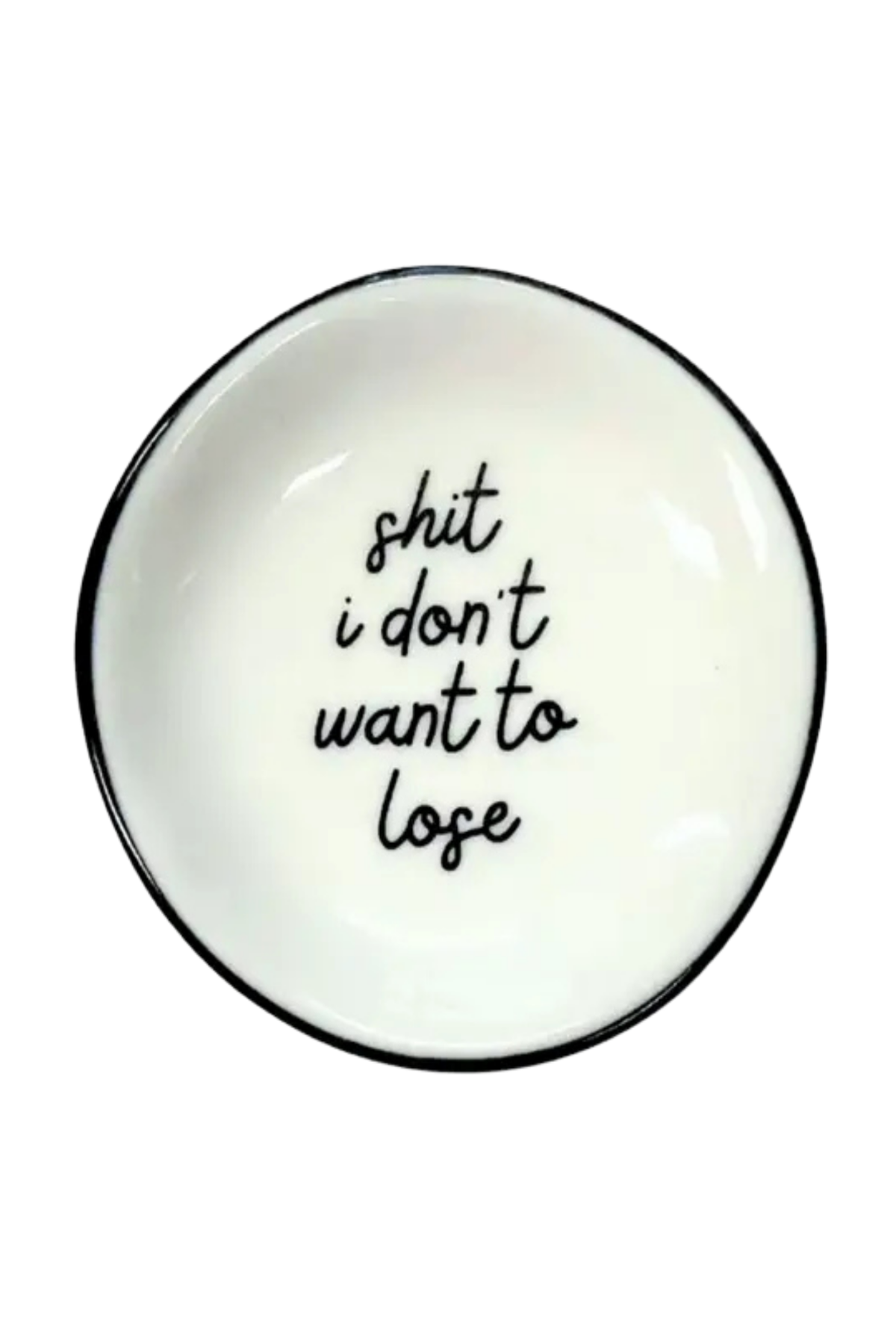 I Don't Wanna Lose Ring Dish