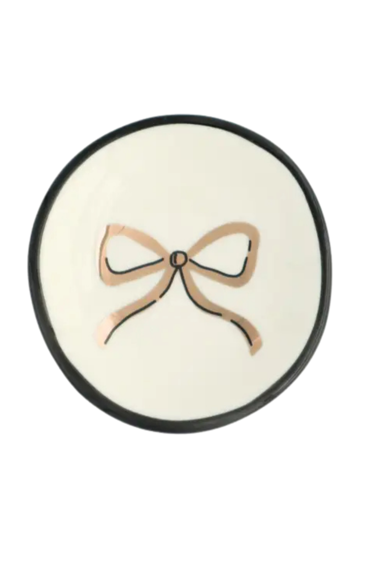 Gold Bow Ring Dish