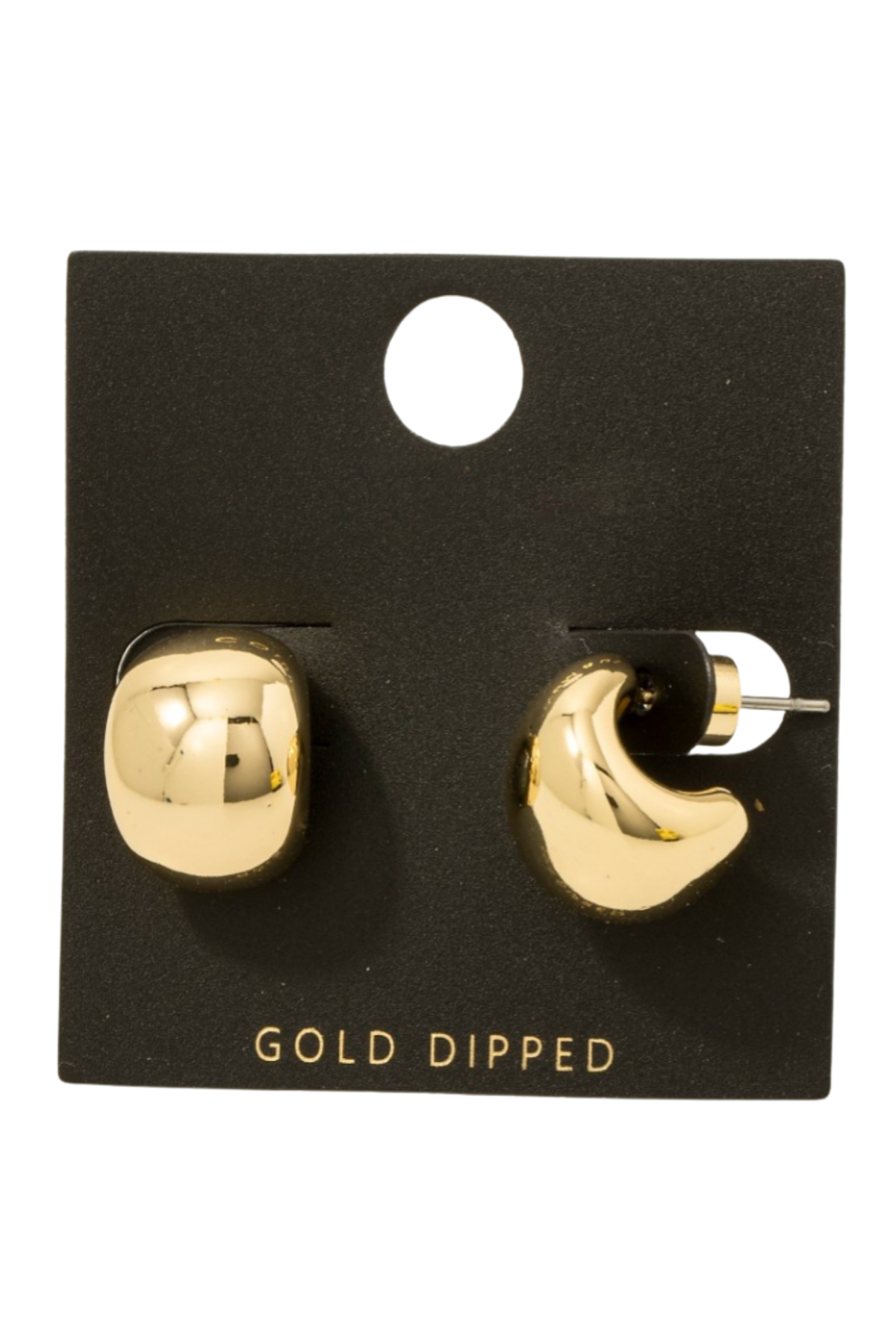 Jules Small Chunky Hoop Earrings