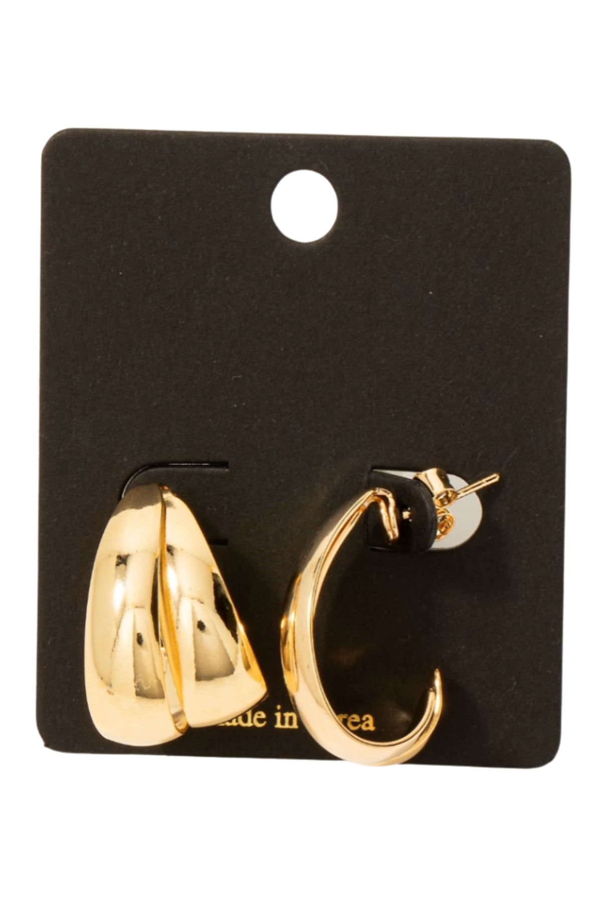 Izzie Curved Hoop Earrings