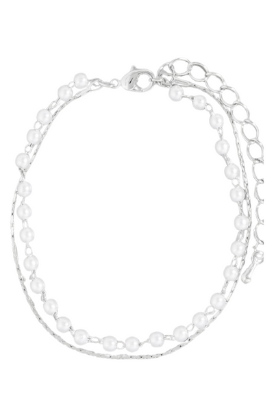 Loti Pearl Layer Bracelet